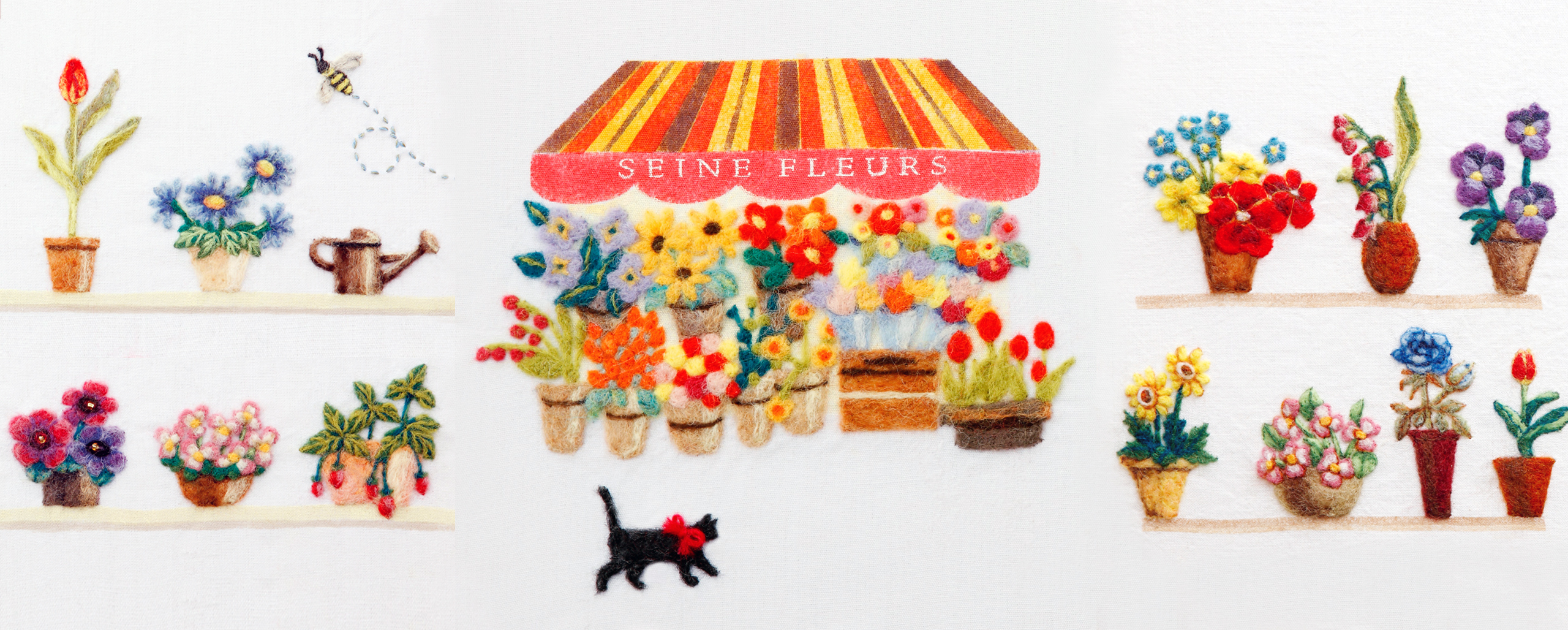 tamayu羊毛刺しゅう